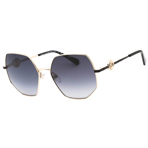 Marc Jacob Womens Grey Lens Gold Sunglasses One Size